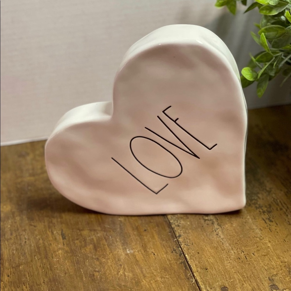 Rae Dunn Love Heart Block